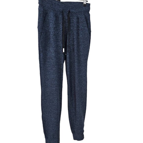 Lululemon Ready To Rulu Pant  Heathered True Navy / Black Size 4 - Picture 8 of 9
